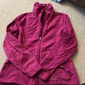 Eddie Bauer Women's Fuchsia Utility Jacket